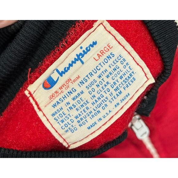 Vintage Champion Chittenango Soccer Full Zip Track Jacket - Picture 7 of 7